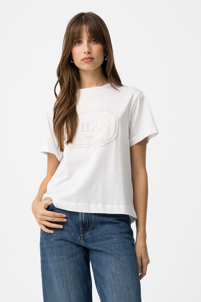 Spacy  cream t shirt