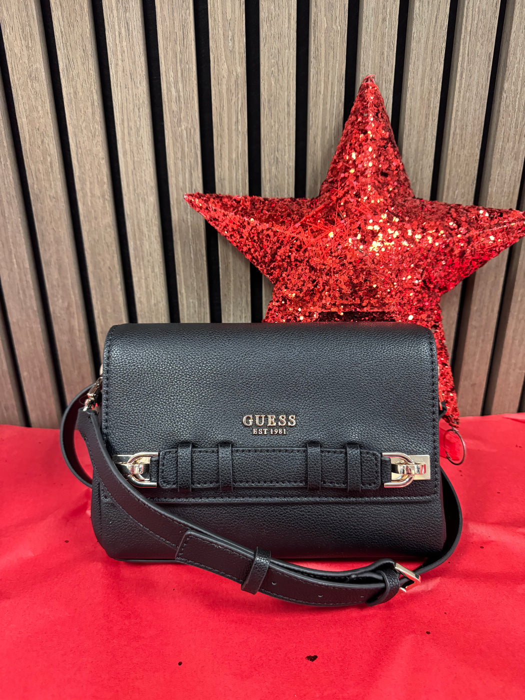 Guess Black GREGORIA Bag. BG854620.