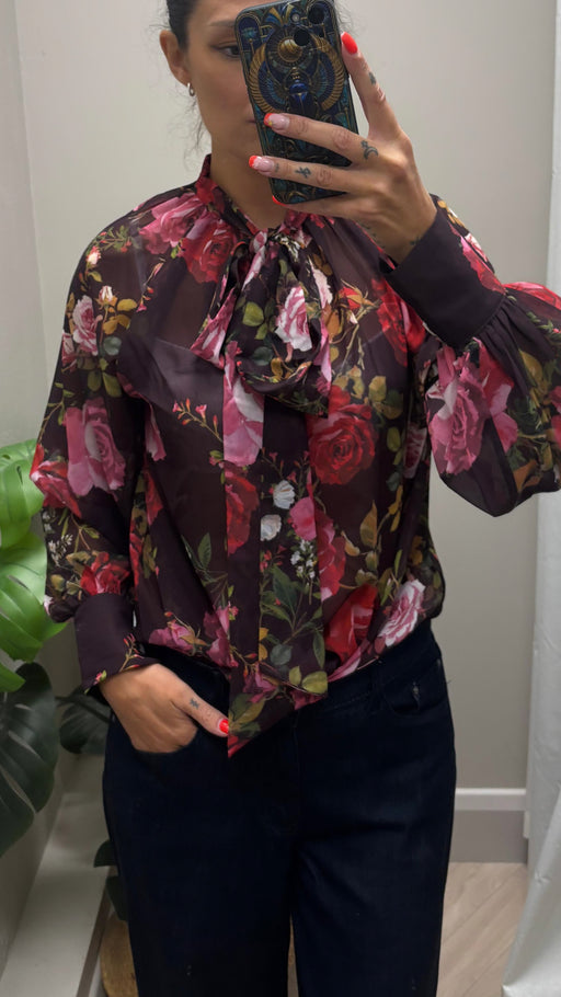 Guess Audrine Bow Blouse. W5BH84W3022