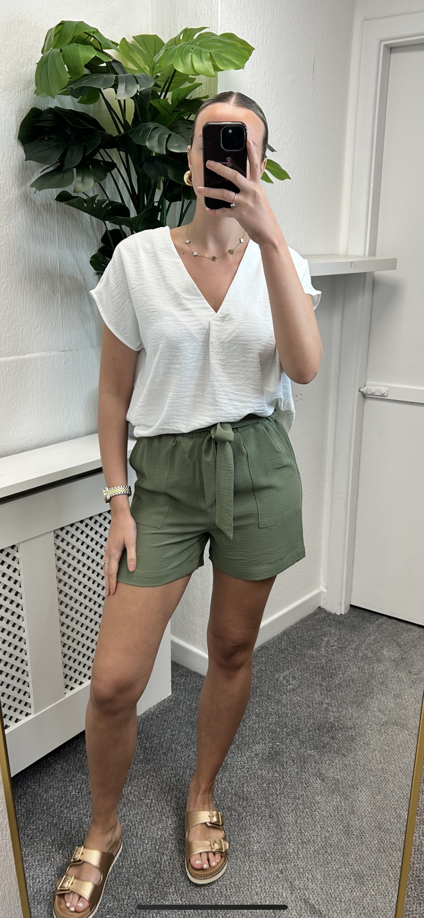 Bali khaki shorts