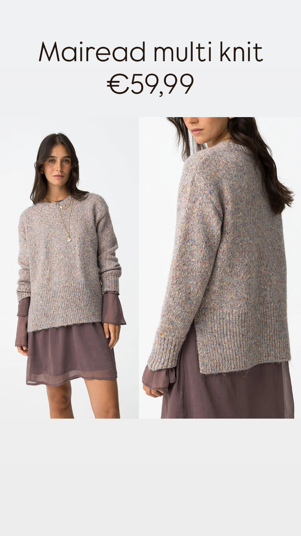 Mairead multi knit