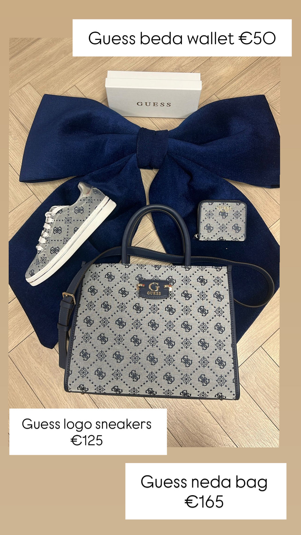 Guess navy neda wallet jp9654137