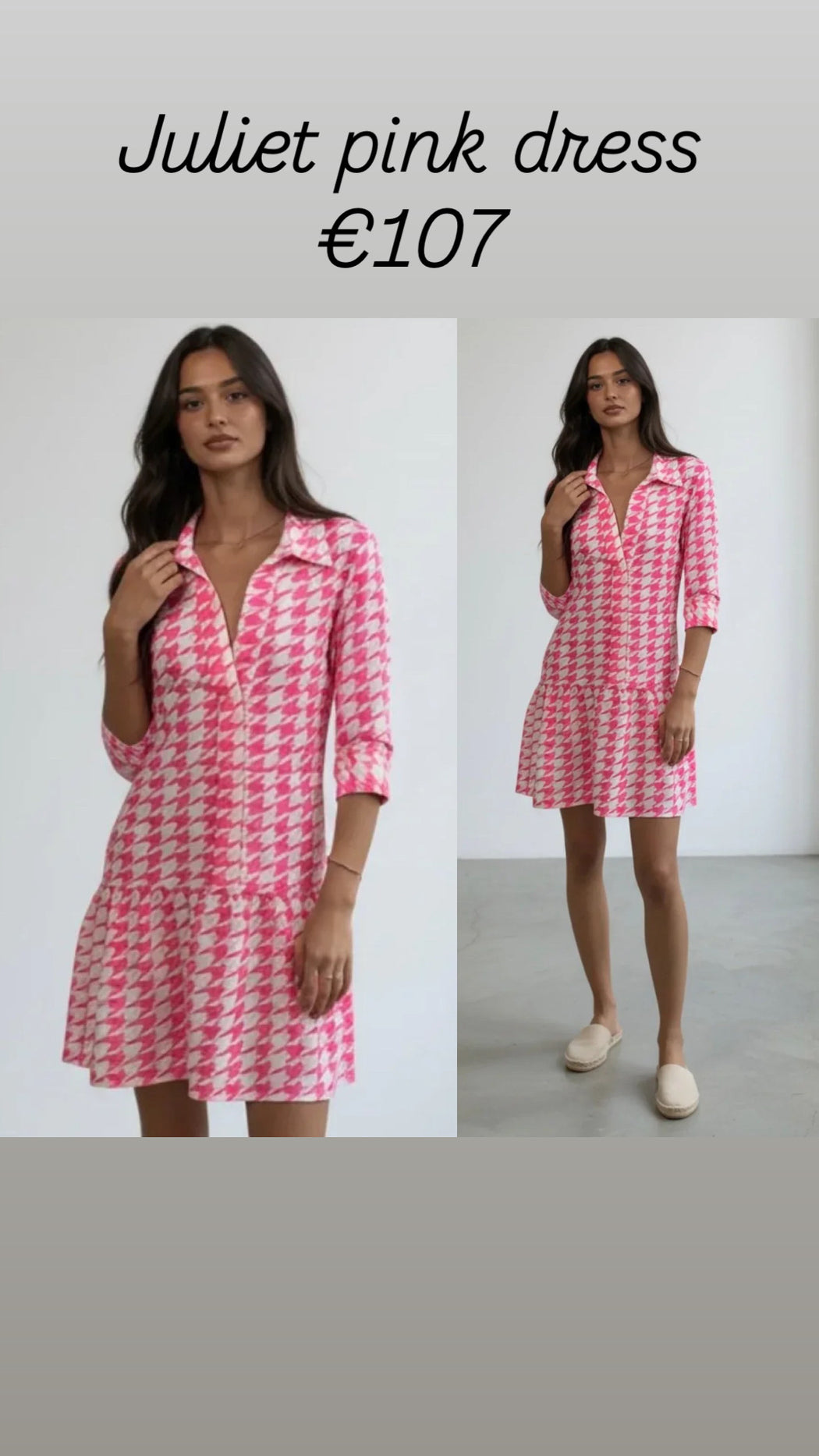 Juliet pink dress