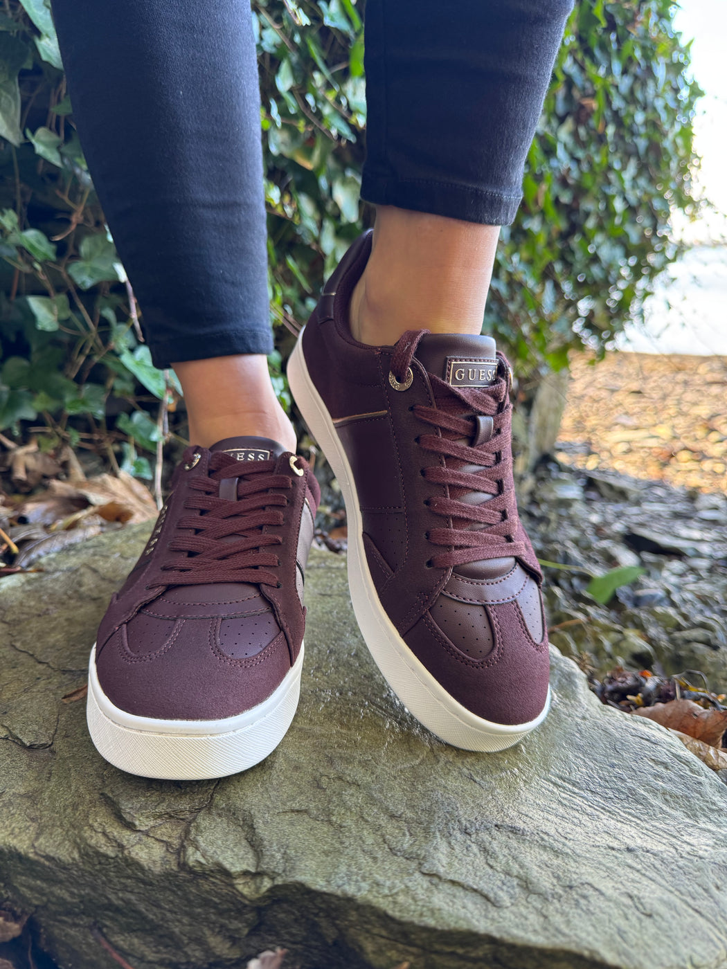 Guess jrone wine sneaker flfjr8pel12