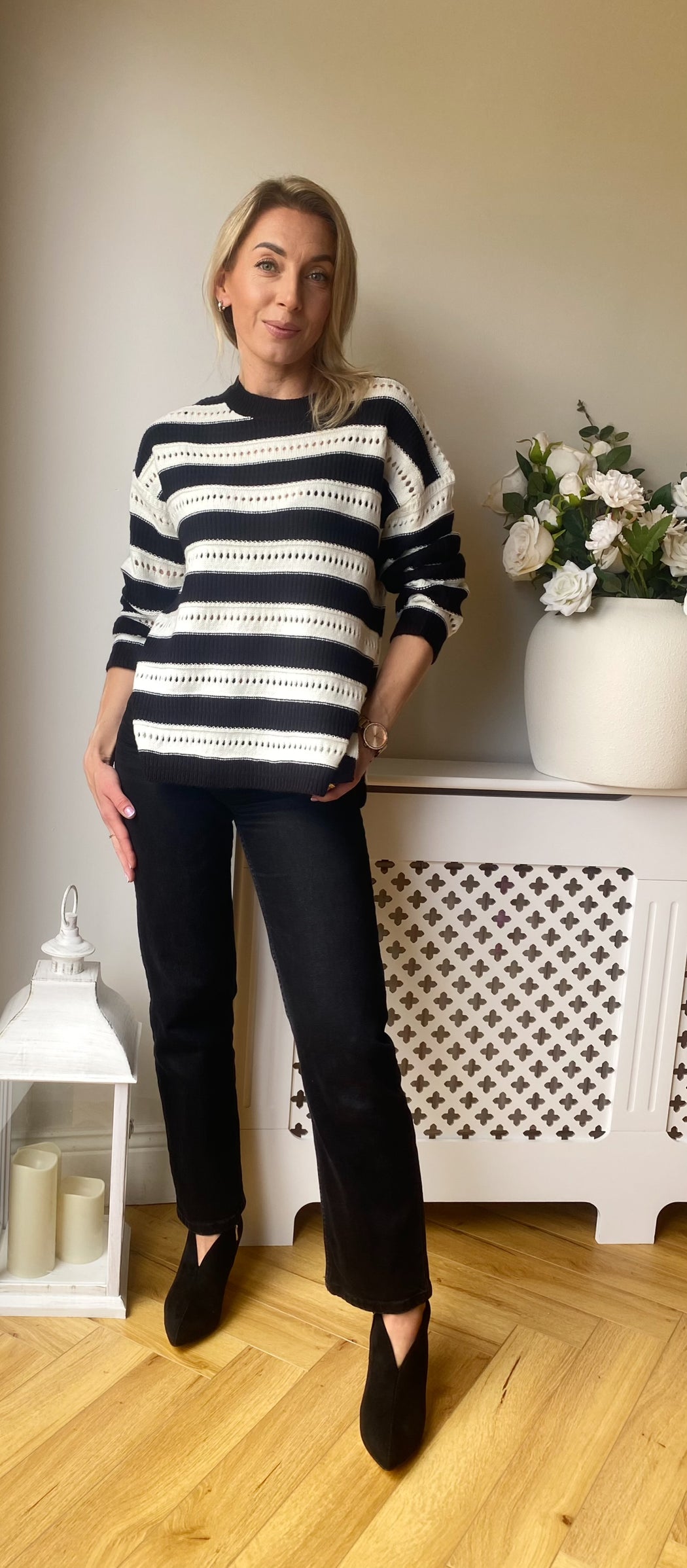 Brina stripe sweater