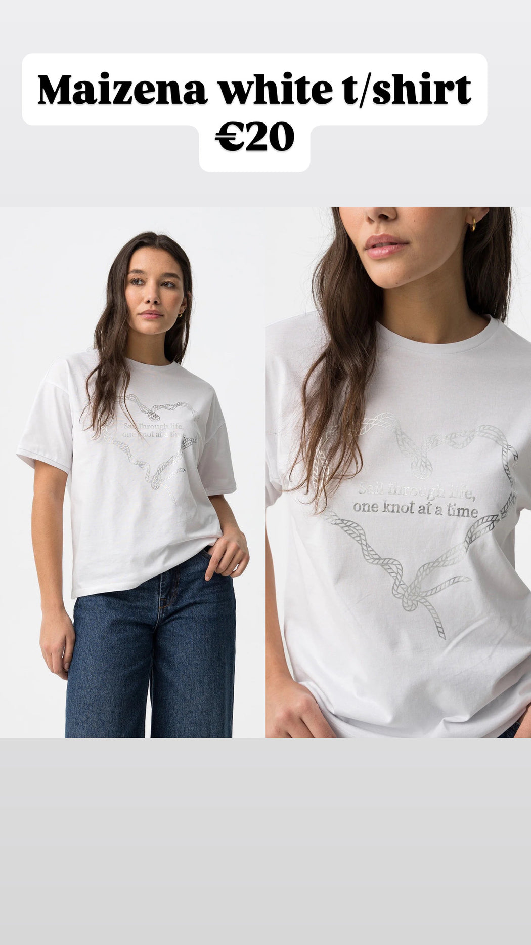 Maizena white t/shirt