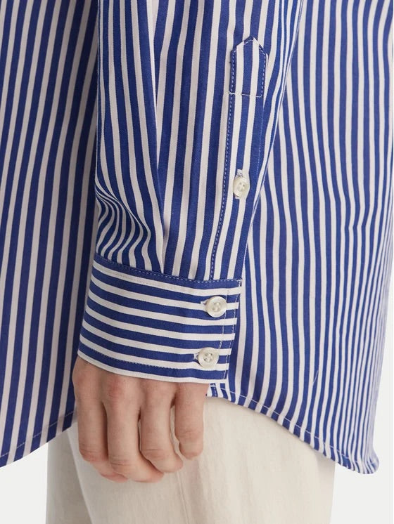 Guess blue and white striped  w6gh39w1849- sbob