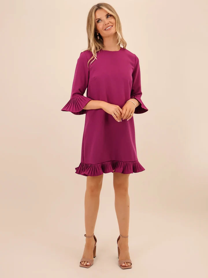 Magenta Olivia dress