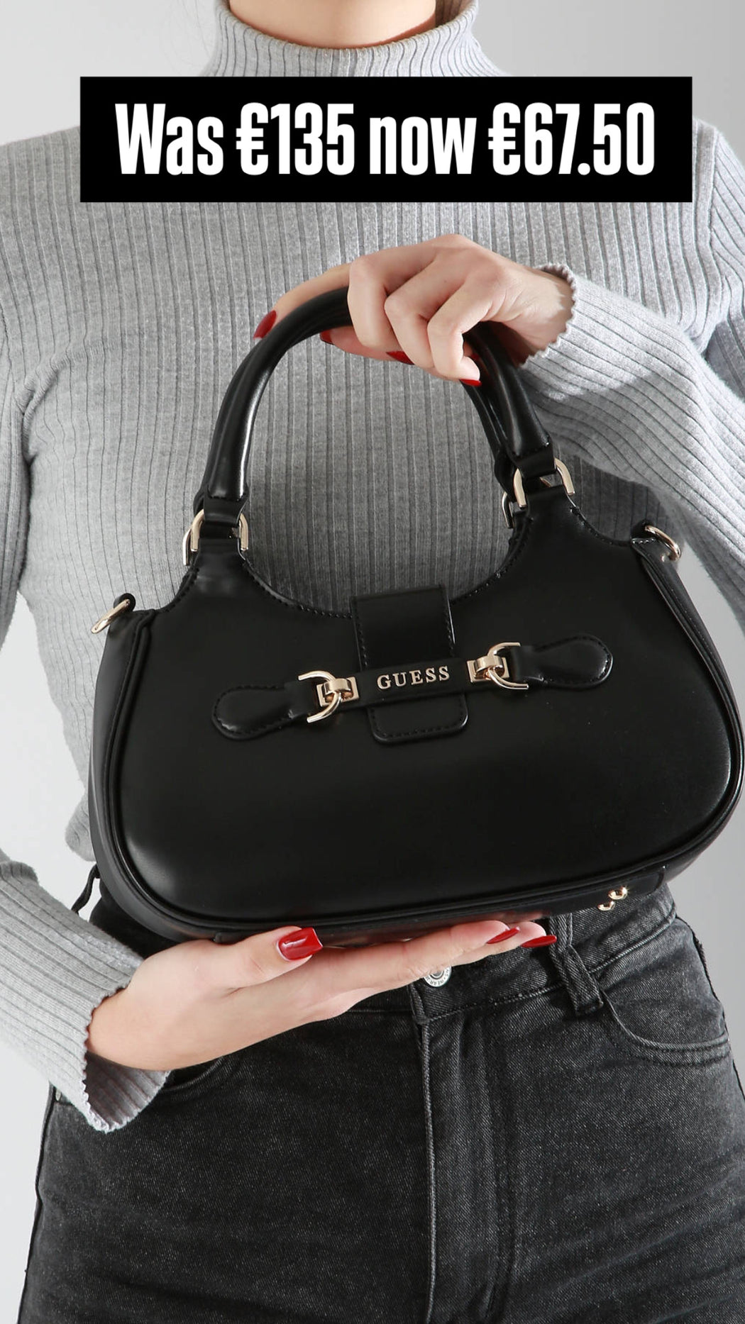 Black nolana guess shoulder bag VG950005