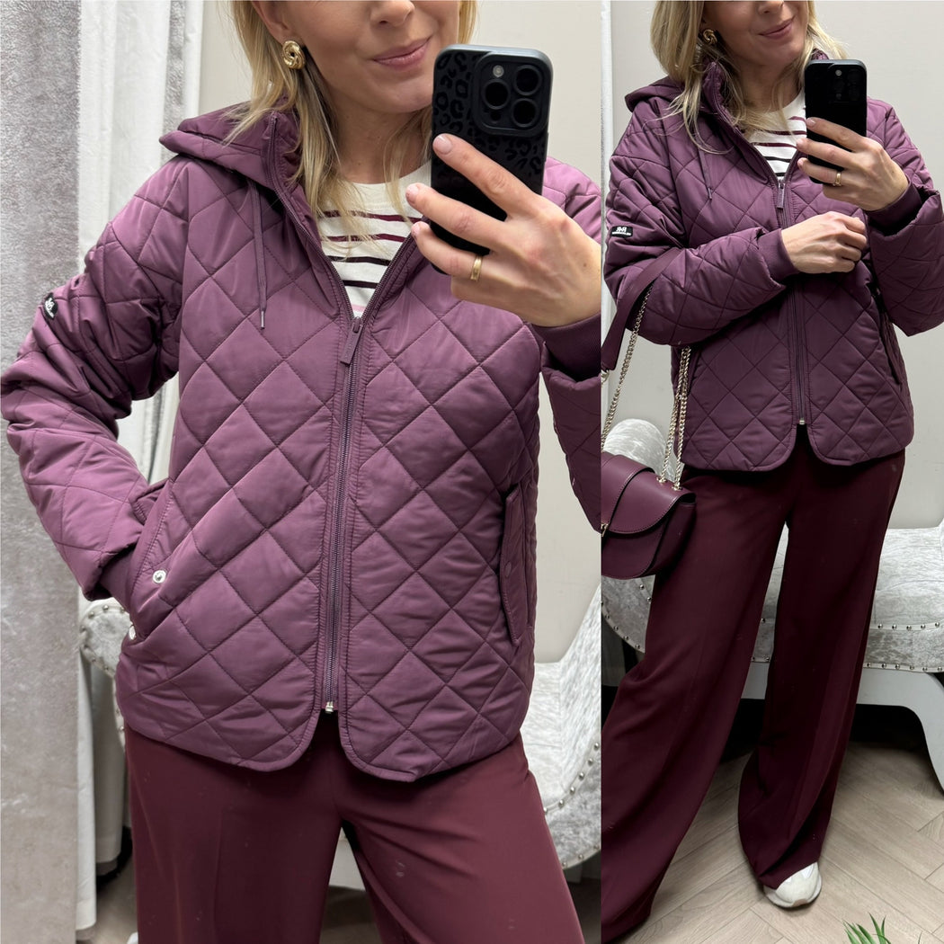 Fia Jacket Plum