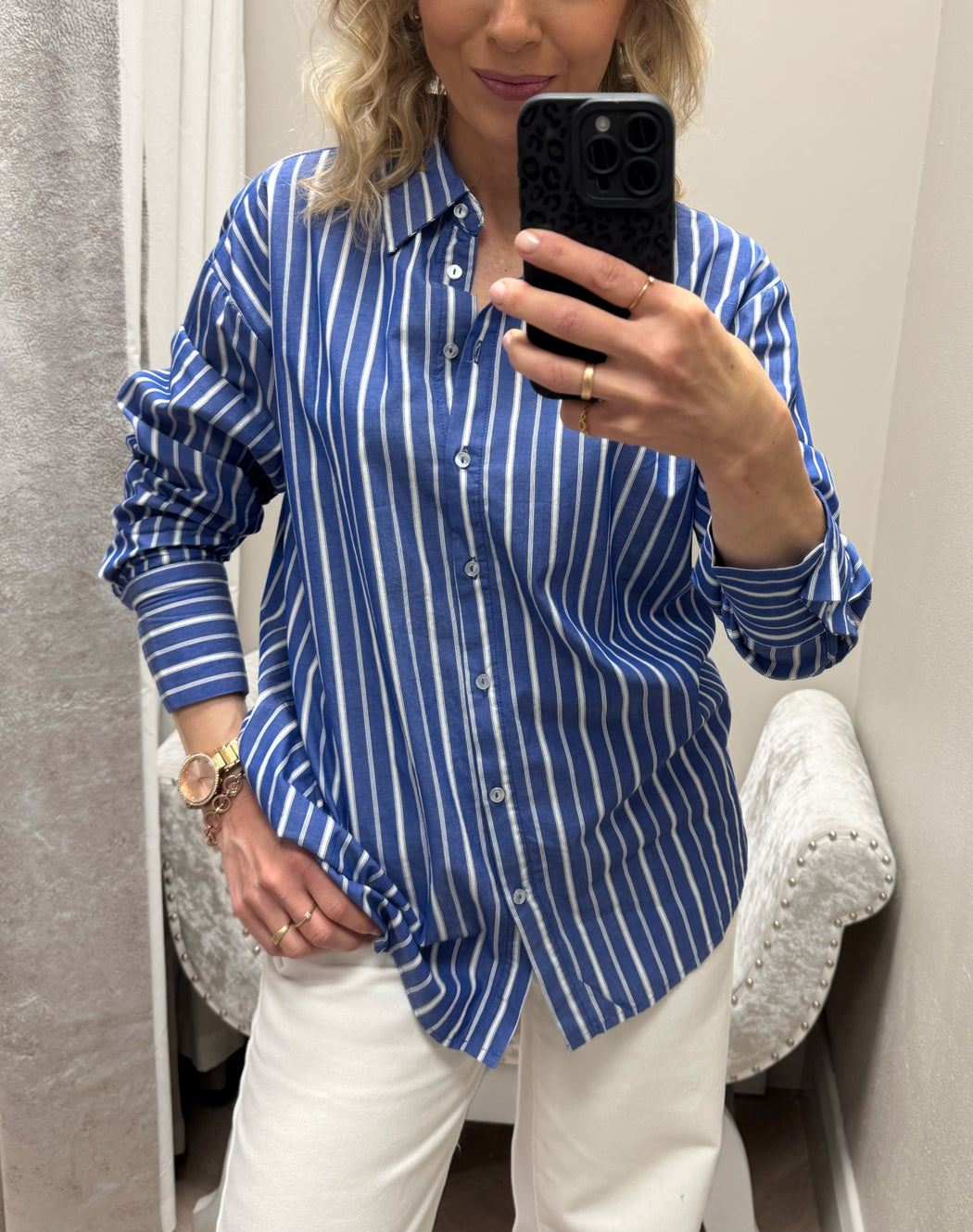 Castro blue striped