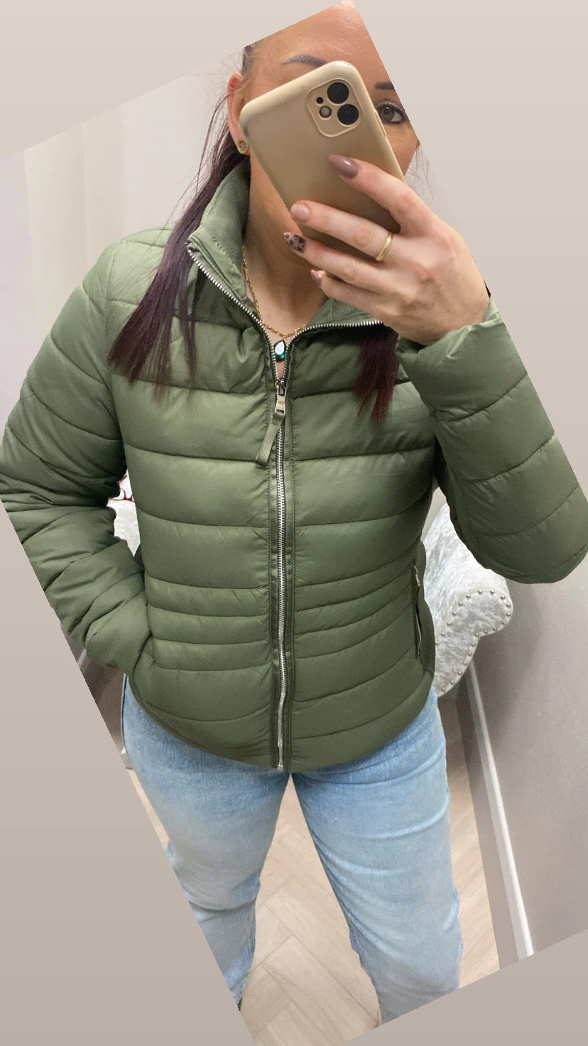 Evelyn green  puffa jacket