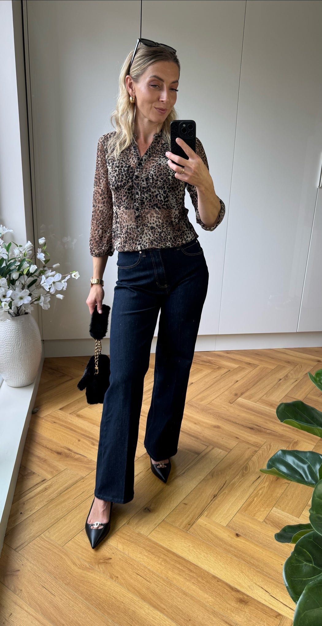 Guess high waist boot cut w5ya1ad5pw1-bfin