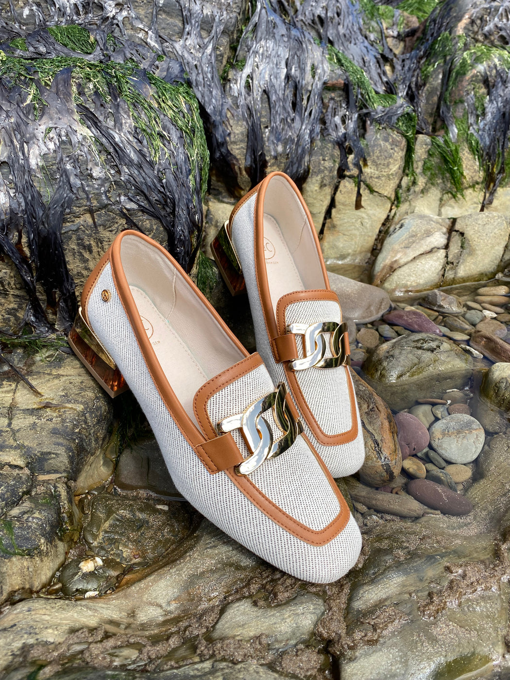 Laocoon pipe driftwood mix loafer
