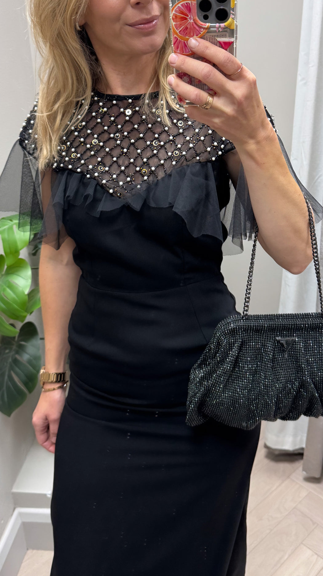 Camellia Virgos black Dress