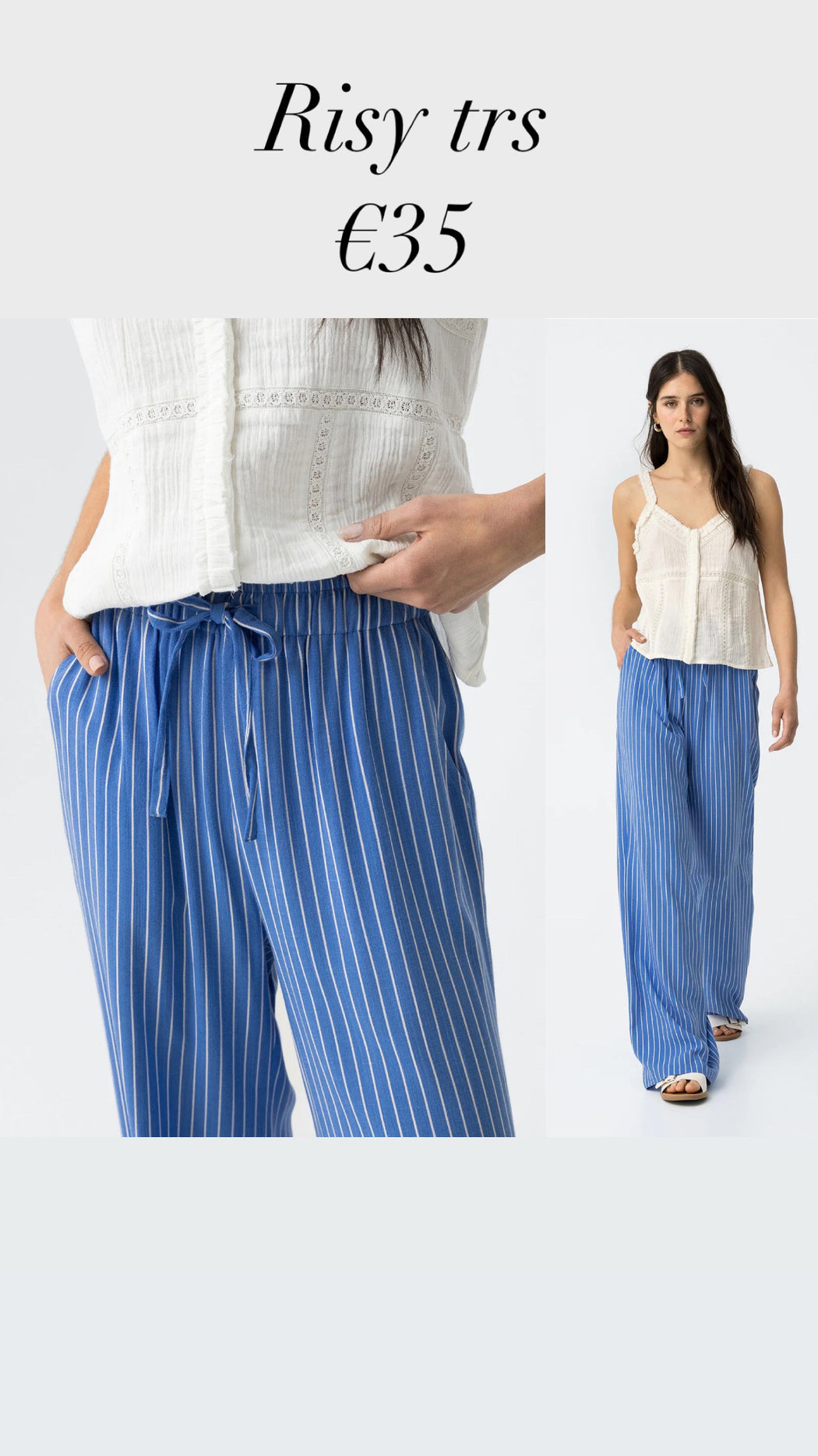 Risy stripe trousers