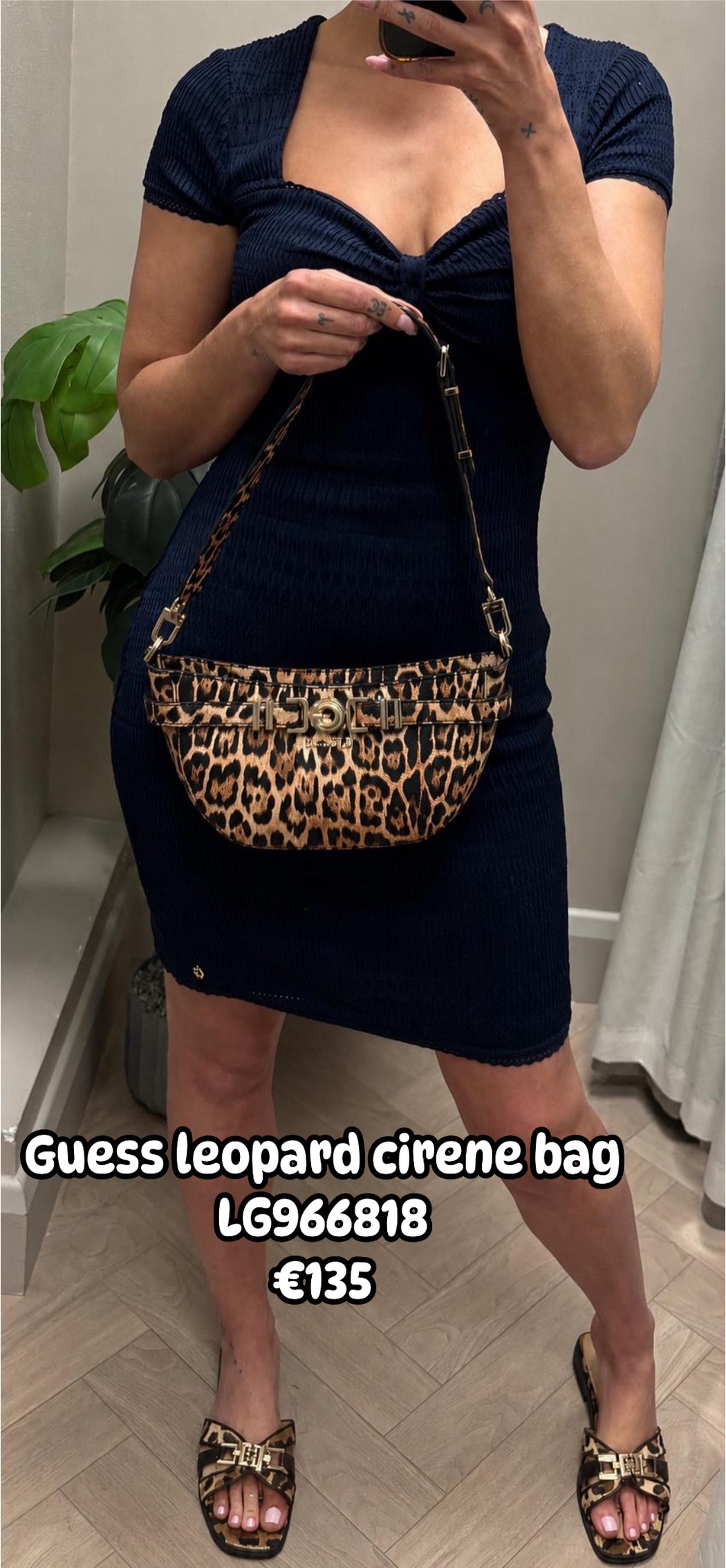 Guess leopard cirene bag LG966818