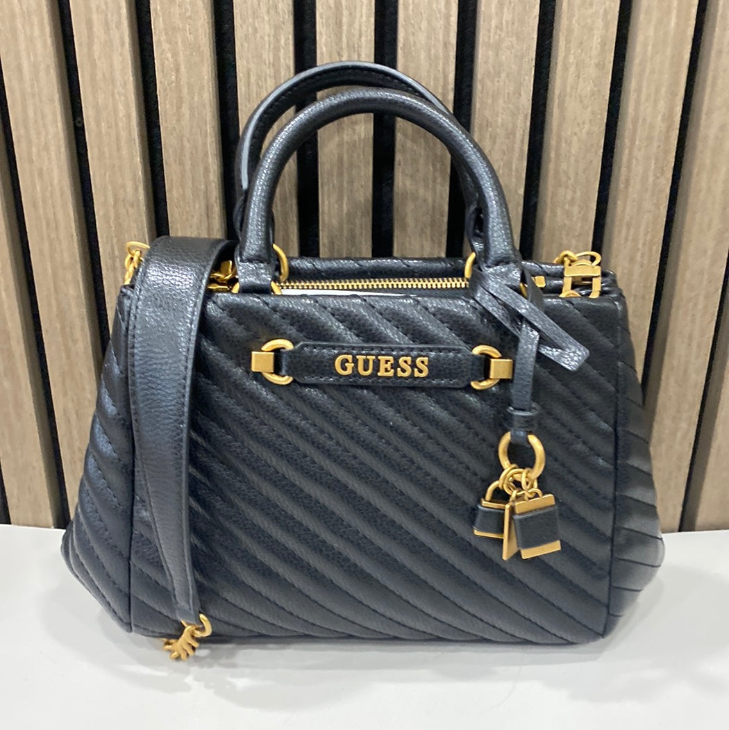 Guess black sela hobo bag QB949505