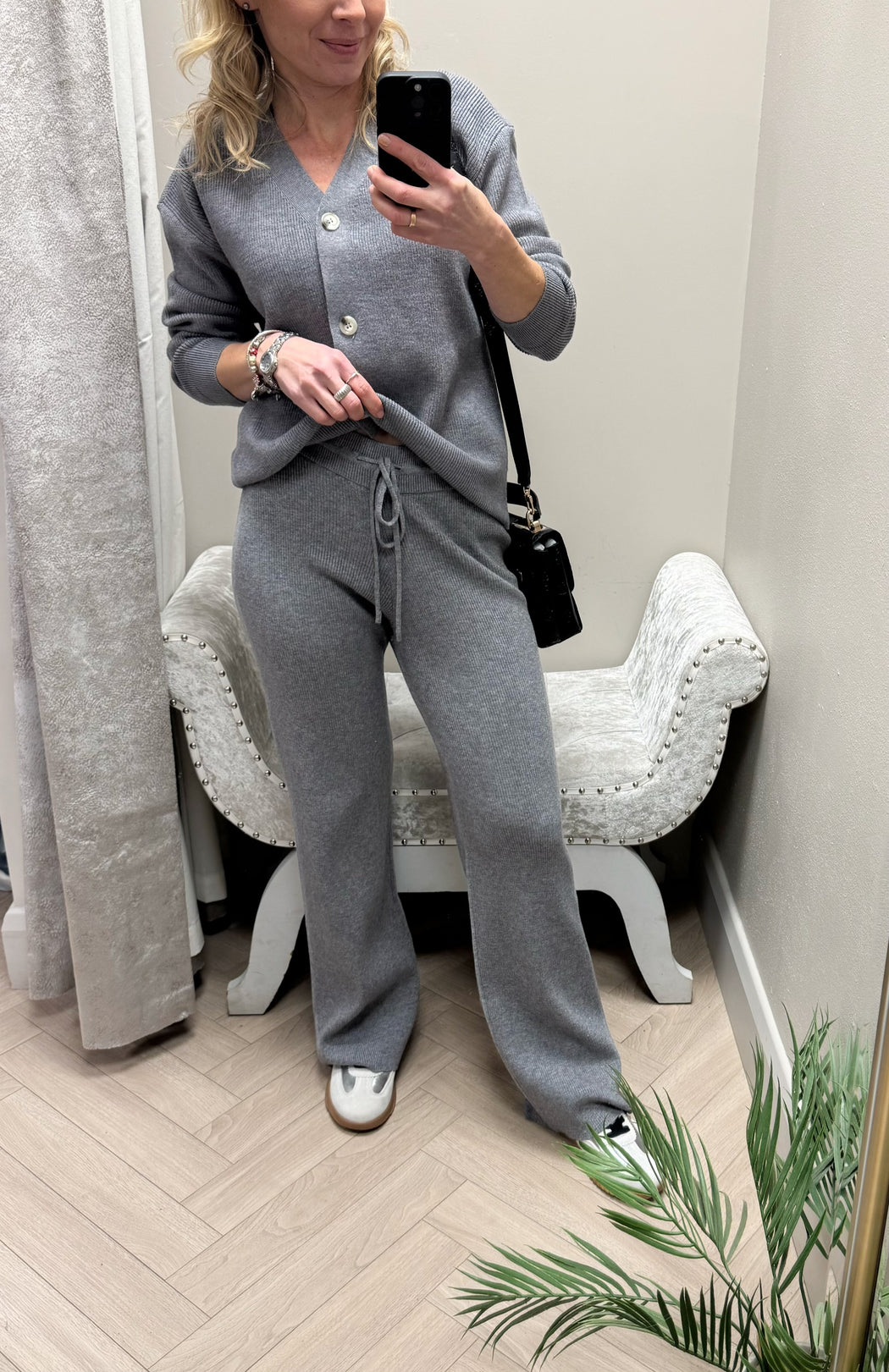 Lady grey  trousers