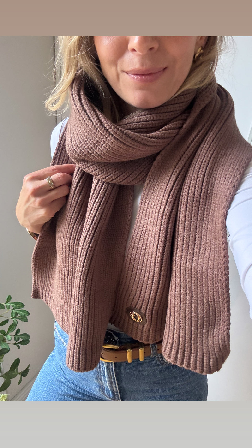 Guess espresso scarf AW5639POL03 - ESP