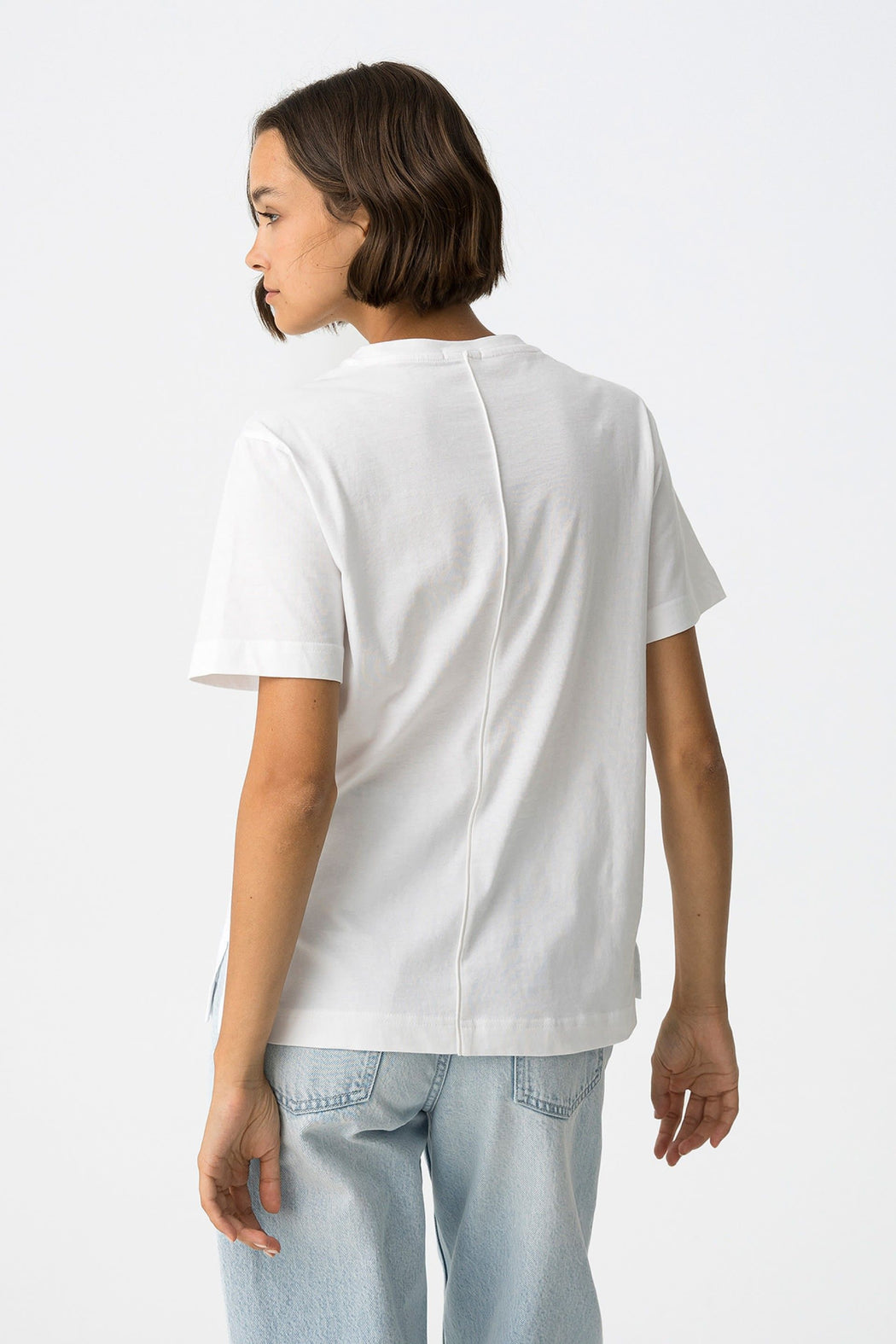 bold off white fearless  tee