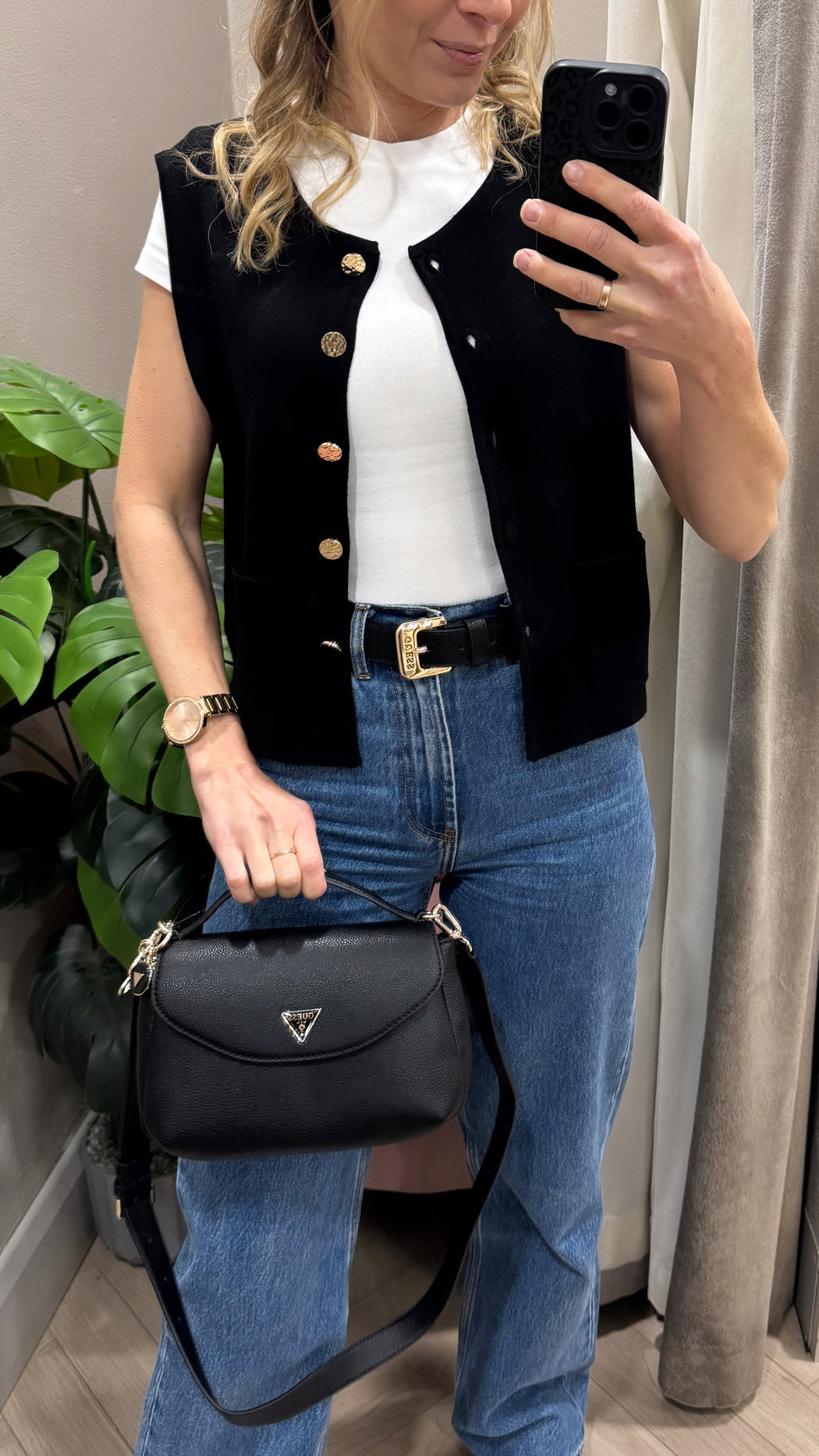 Hallow  black sleeveless
