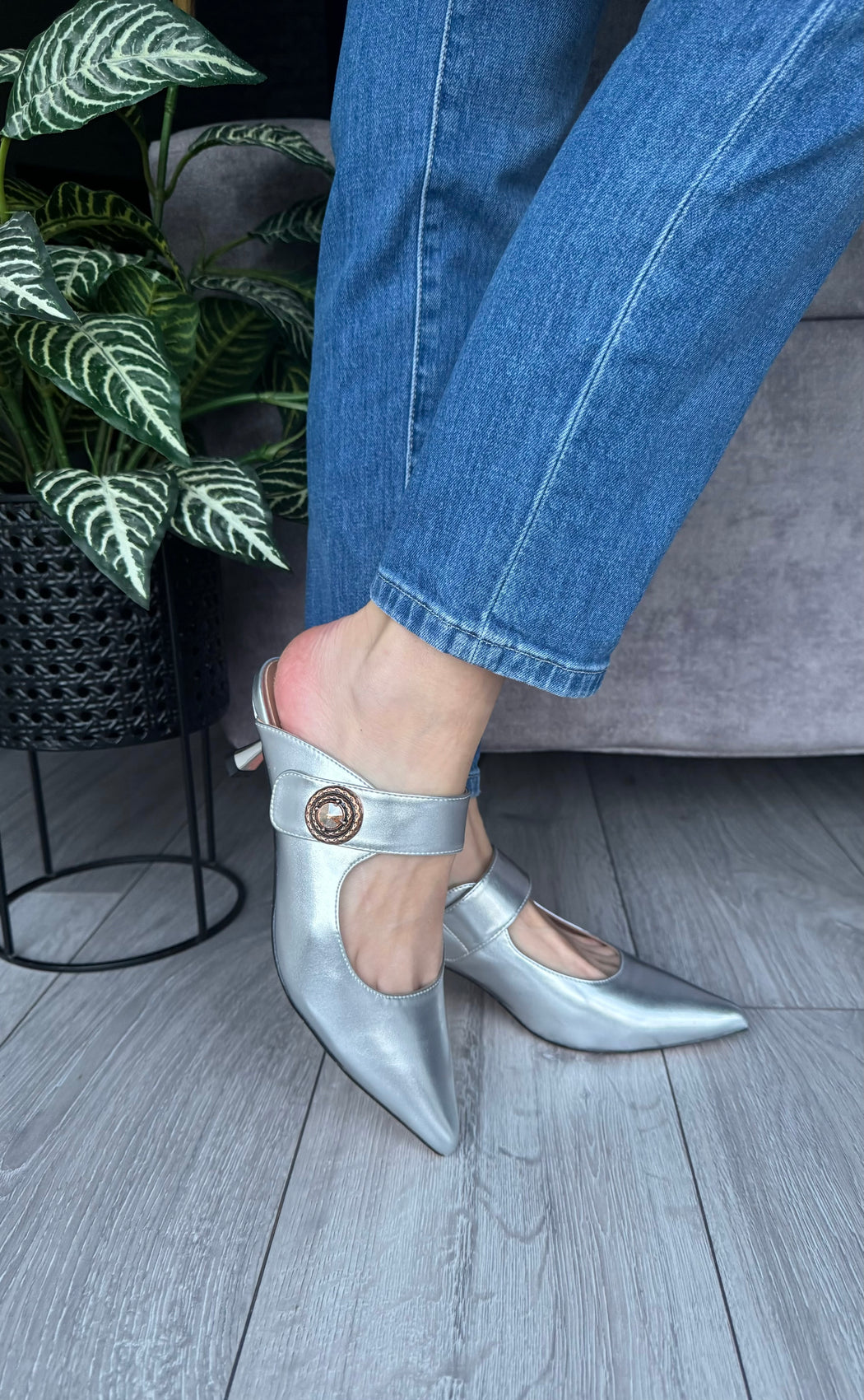 Sofitel silver heels