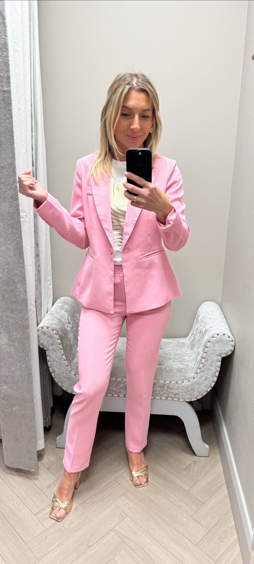Willow Blazer Pink