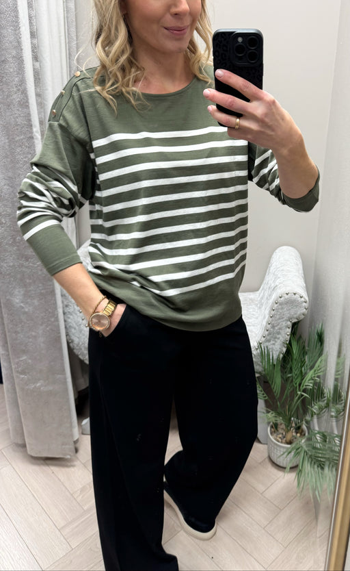 Venice jumper moss green