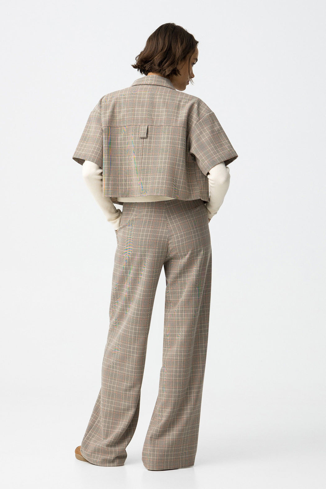 Panny check trousers