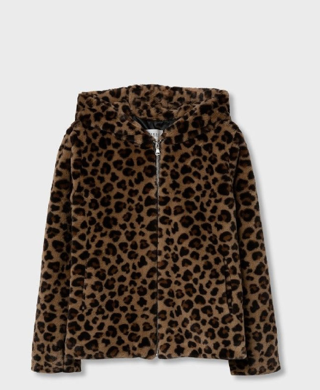 Classic leopard zip jacket