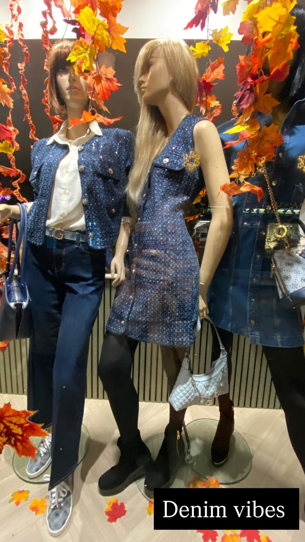 Guess elisa navy jacket w5bnocd0771