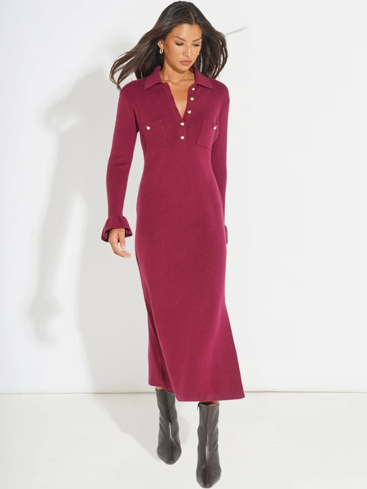 Plum Payton dress
