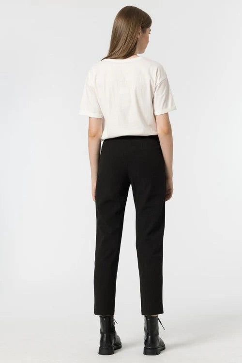 Tiffosi black raven trousers