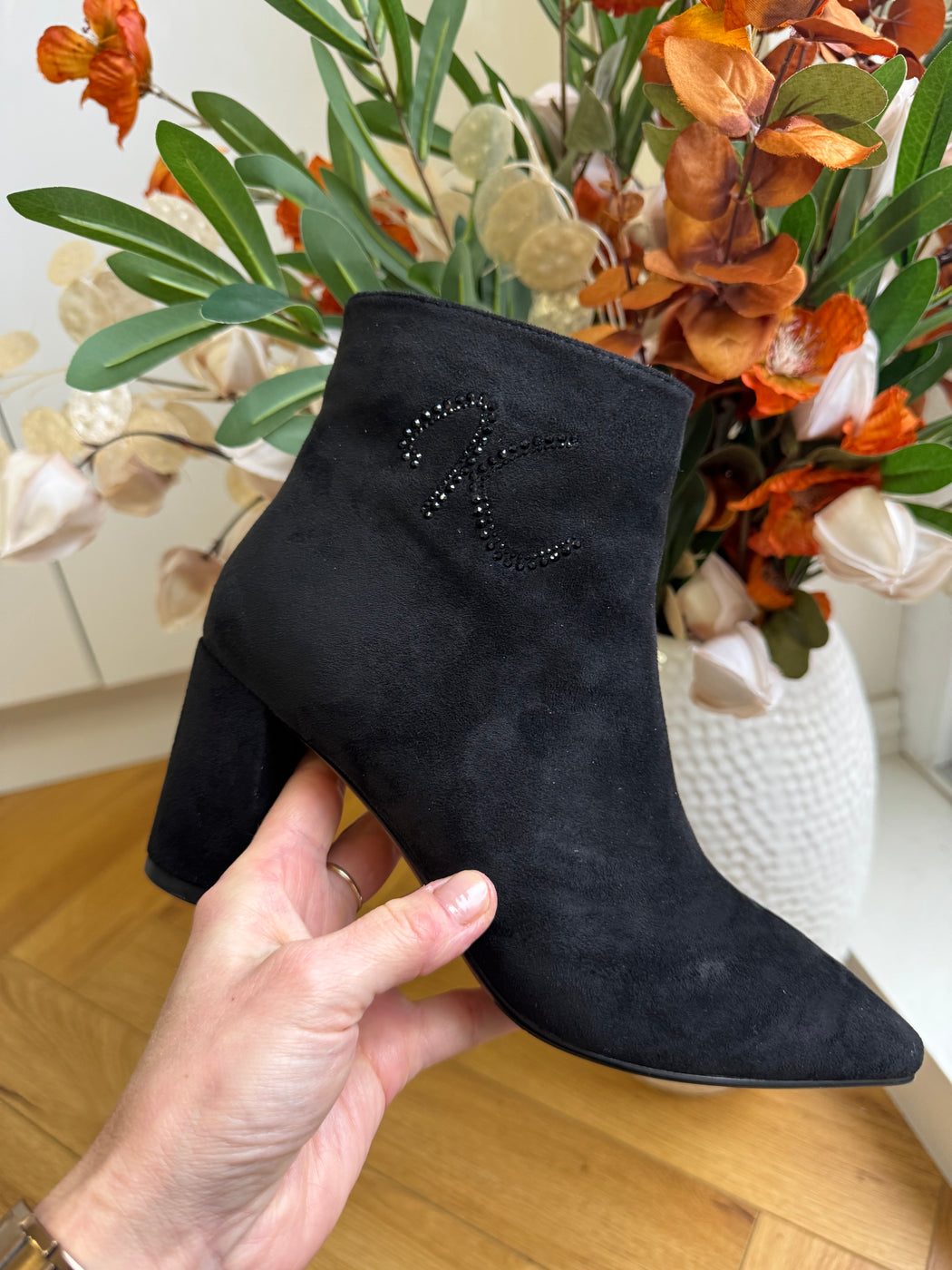 Catterton schwarz black ankle boots