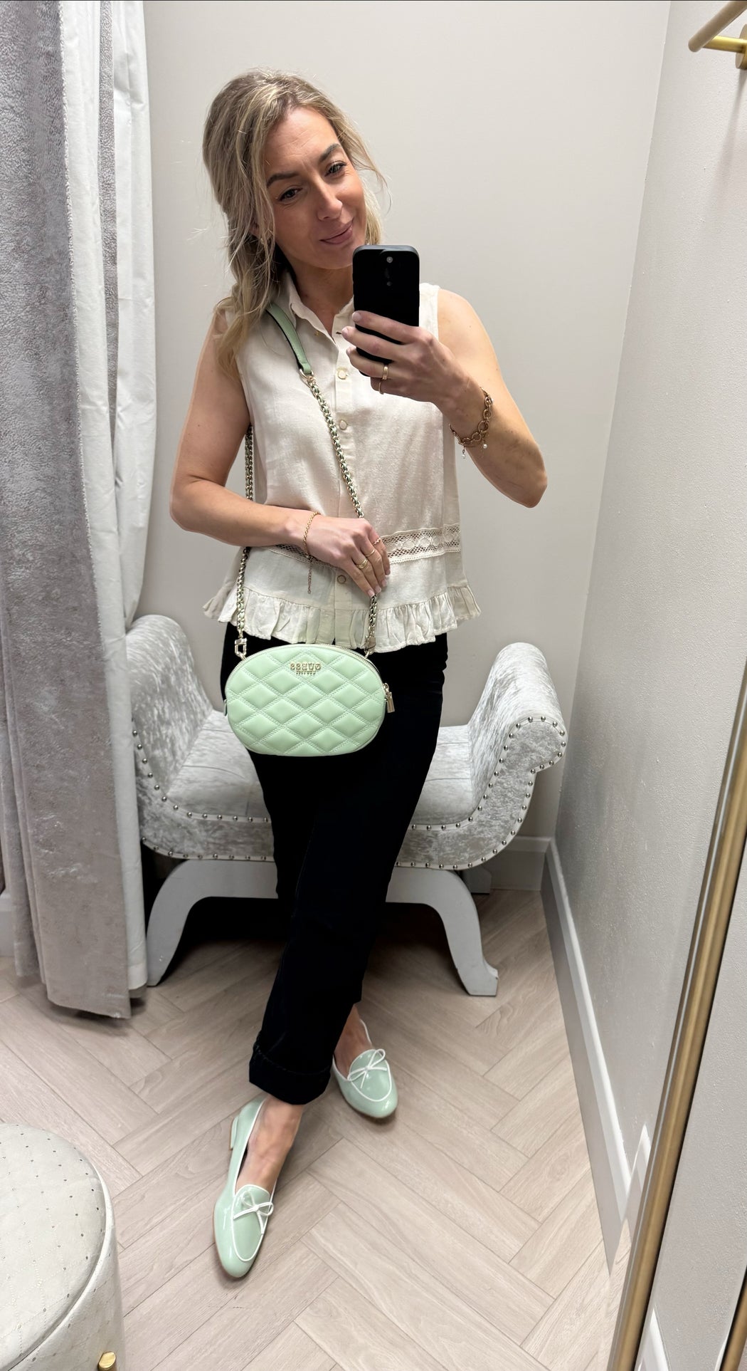 Sienna sleeveless shirt