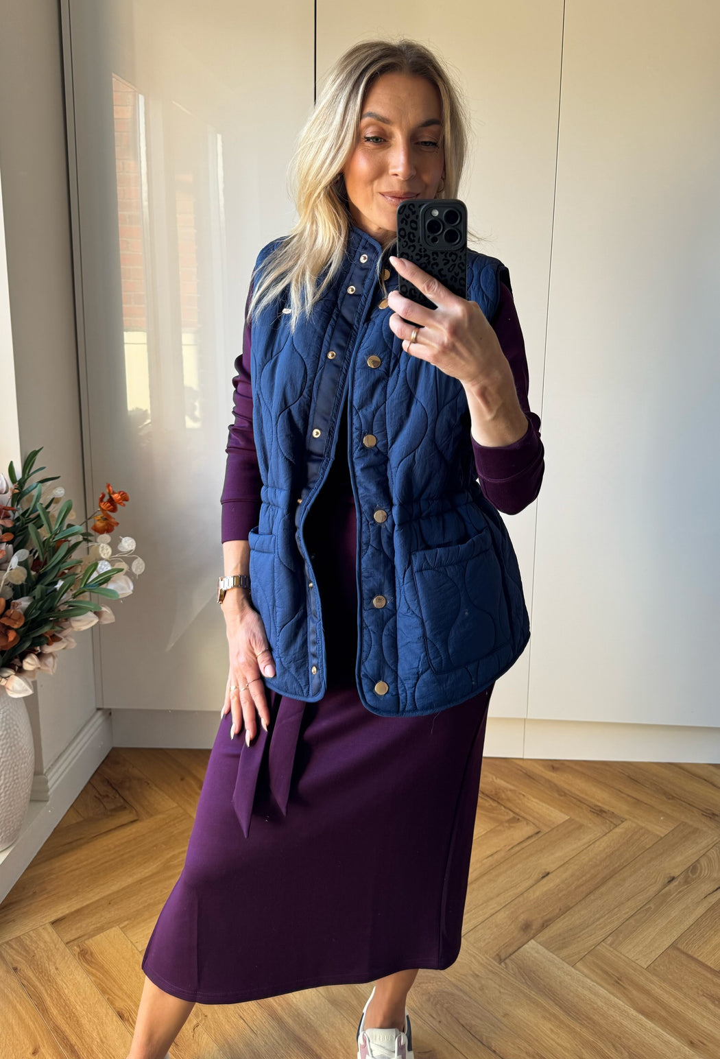 Mandy Gilet Blue