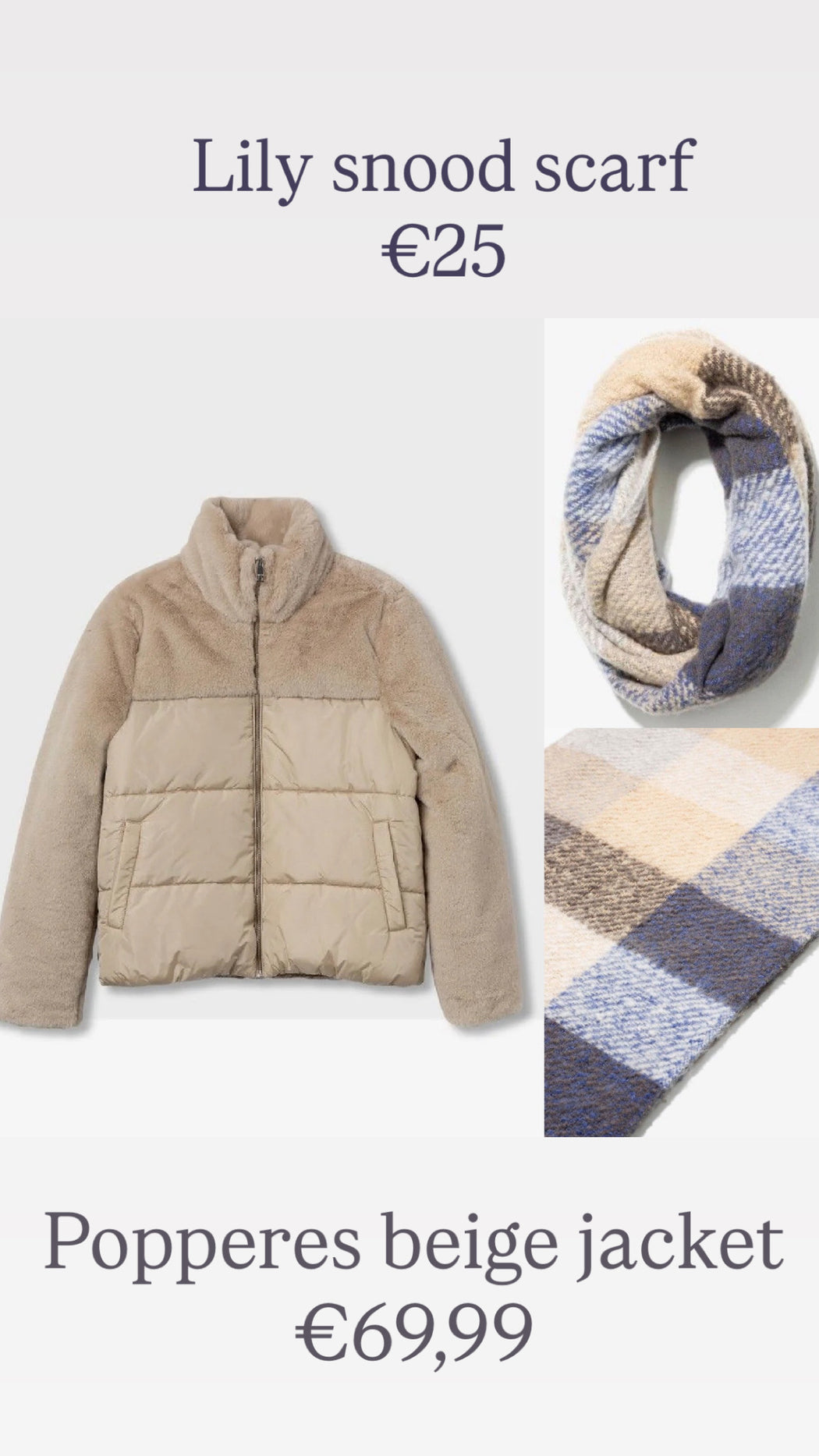 Popperes beige jacket