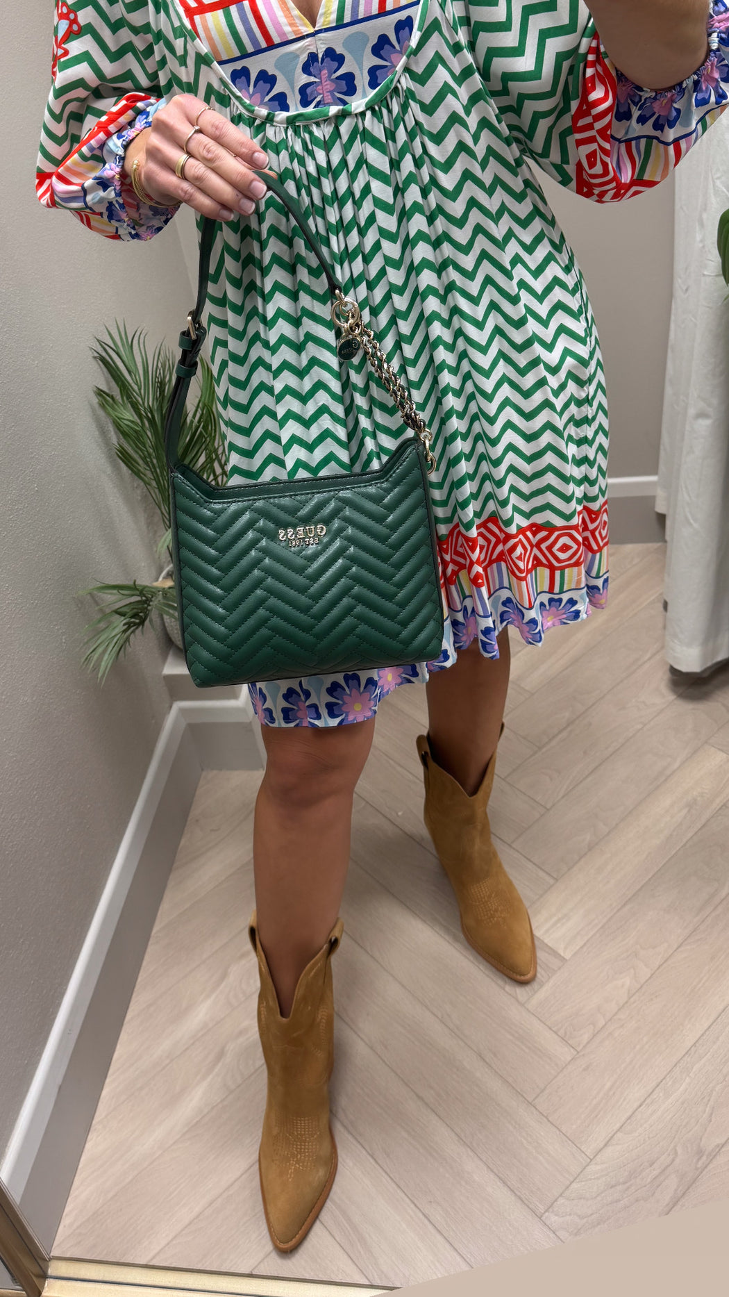 Guess forest anning shoulder bag QG950818