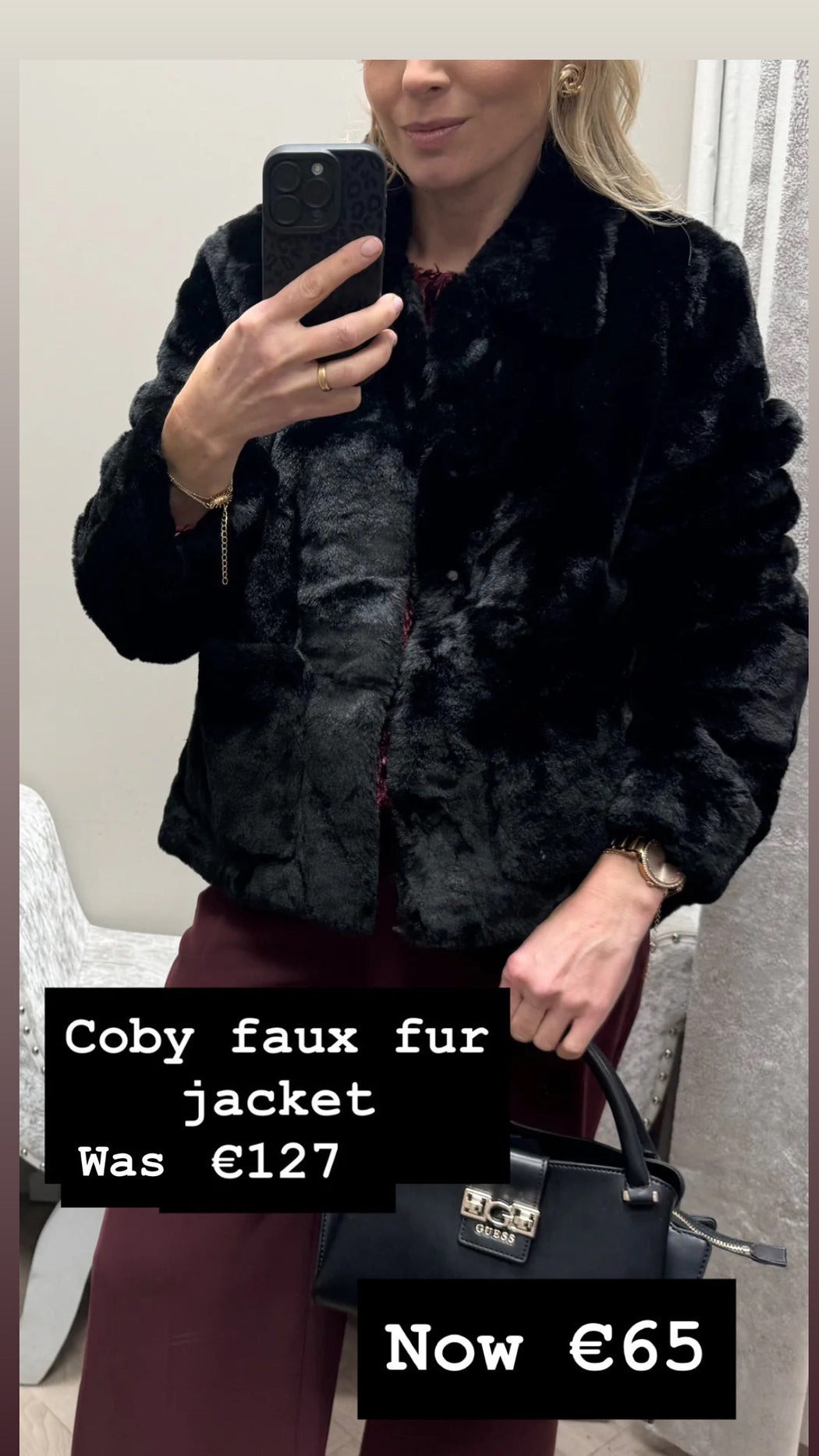 Coby faux fur jacket