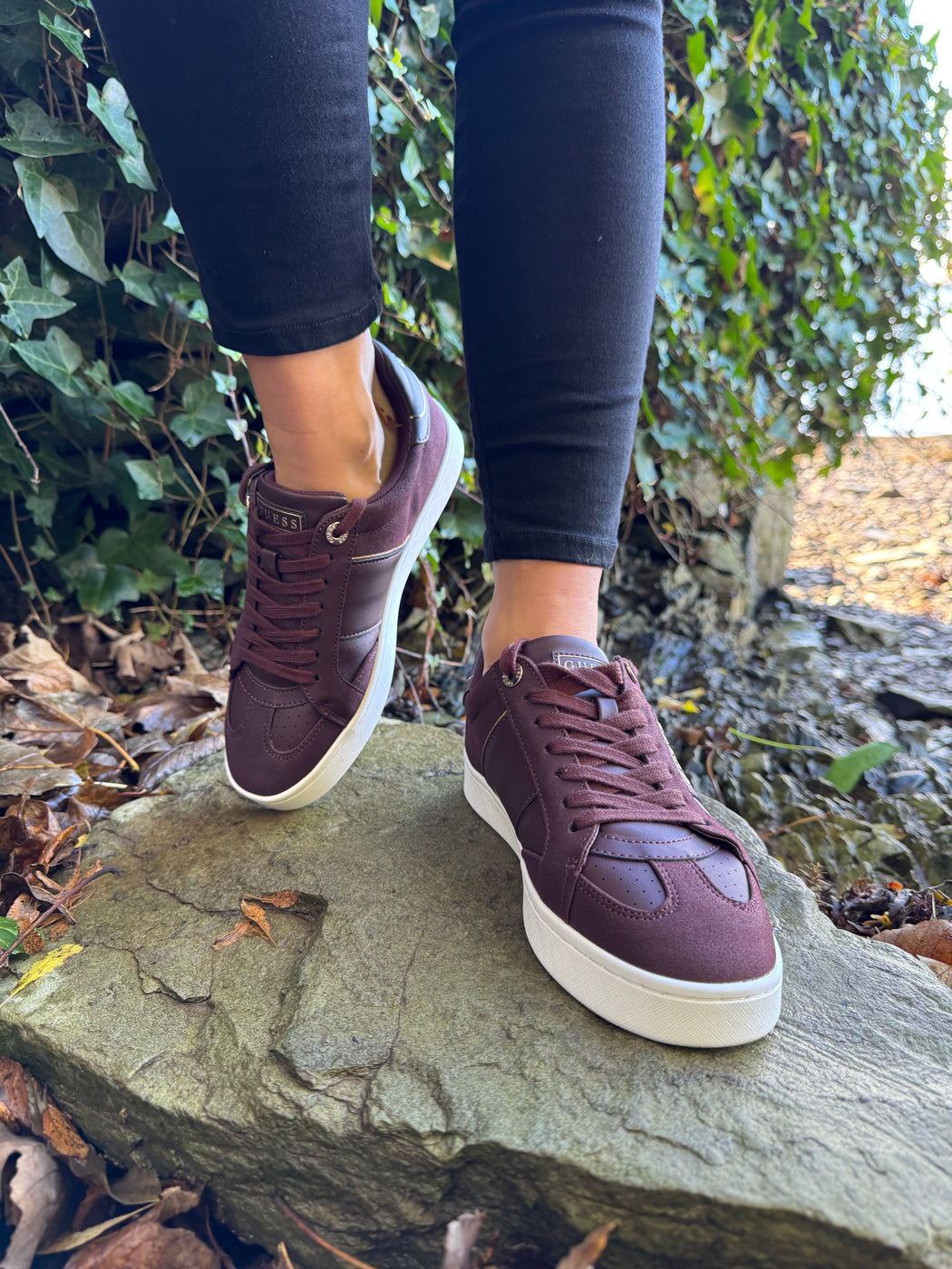 Guess jrone wine sneaker flfjr8pel12