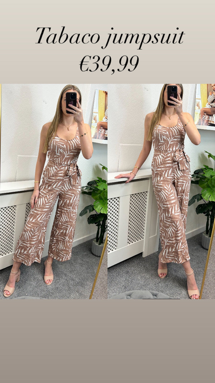 Tabaco jumpsuit