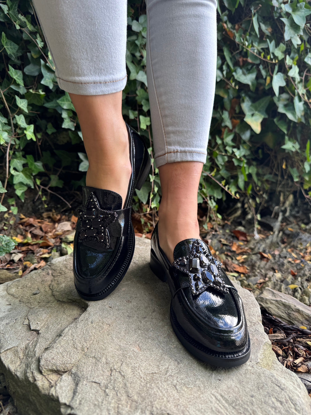 Afyon one ink star loafer