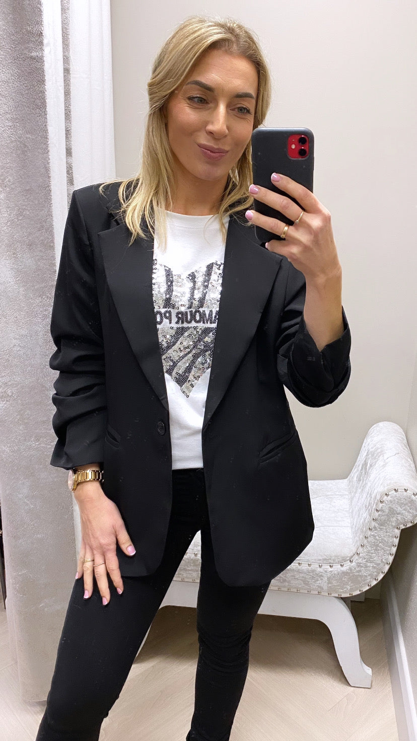 Black  Ellie blazer