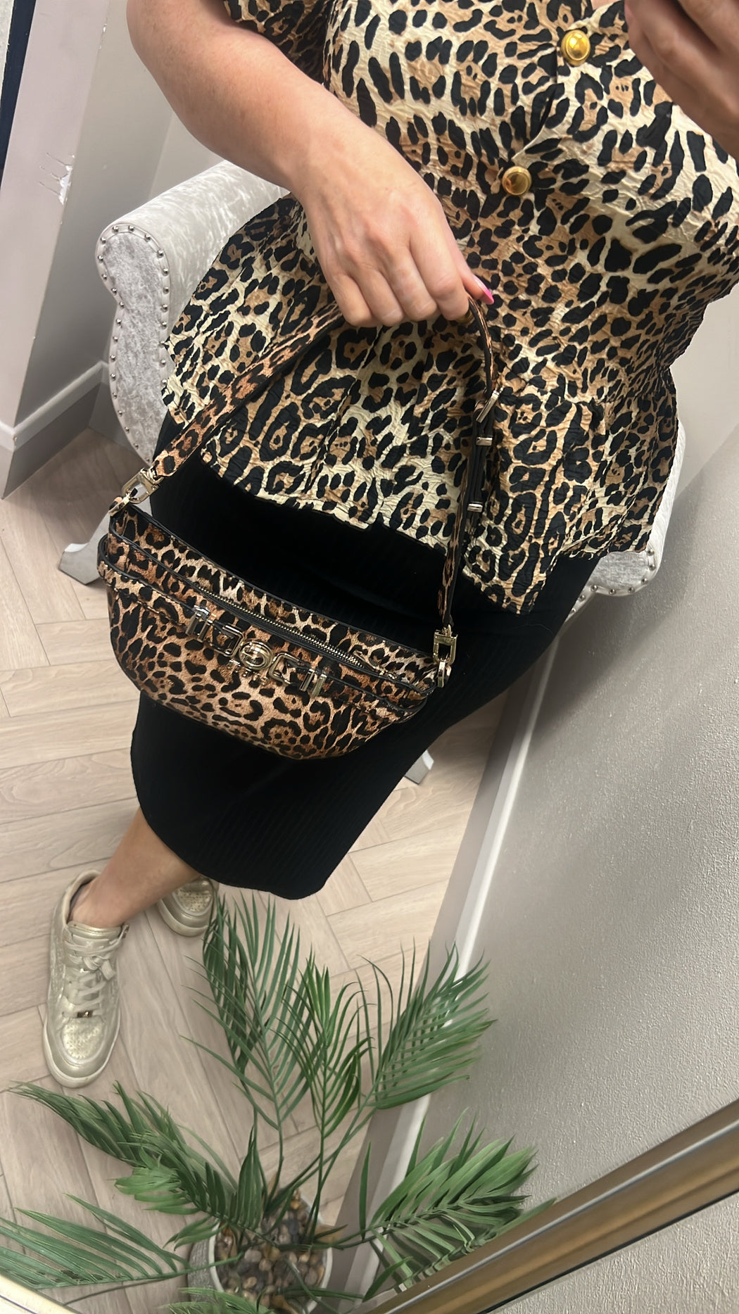 Guess leopard cirene bag LG966818