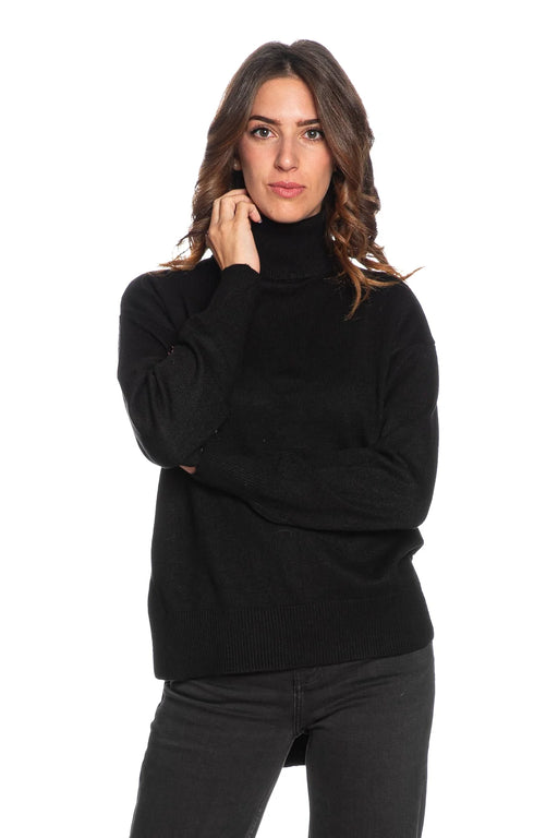 Mab black polo neck