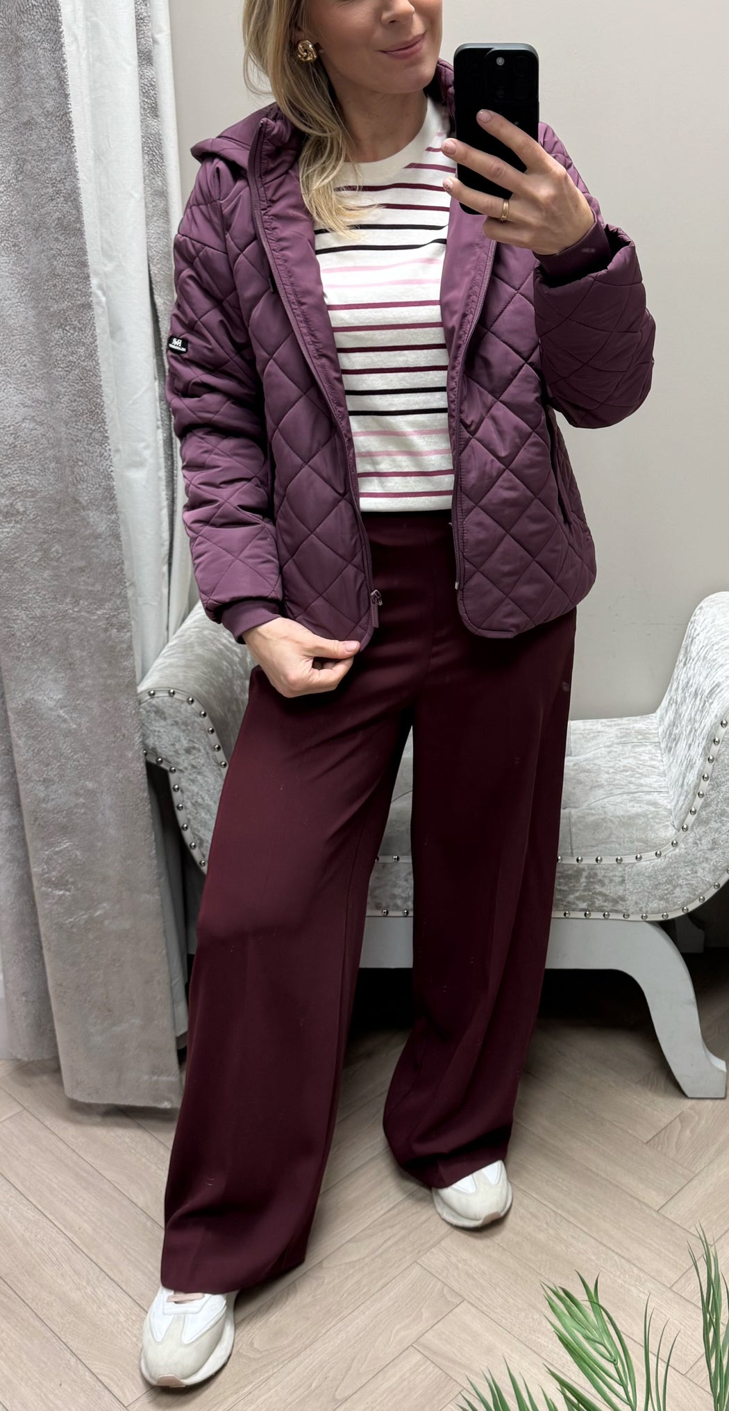 Kimberley Long Sleeve Tee Berry