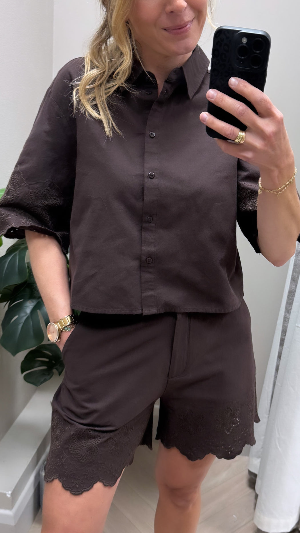 Lencastre brown shorts
