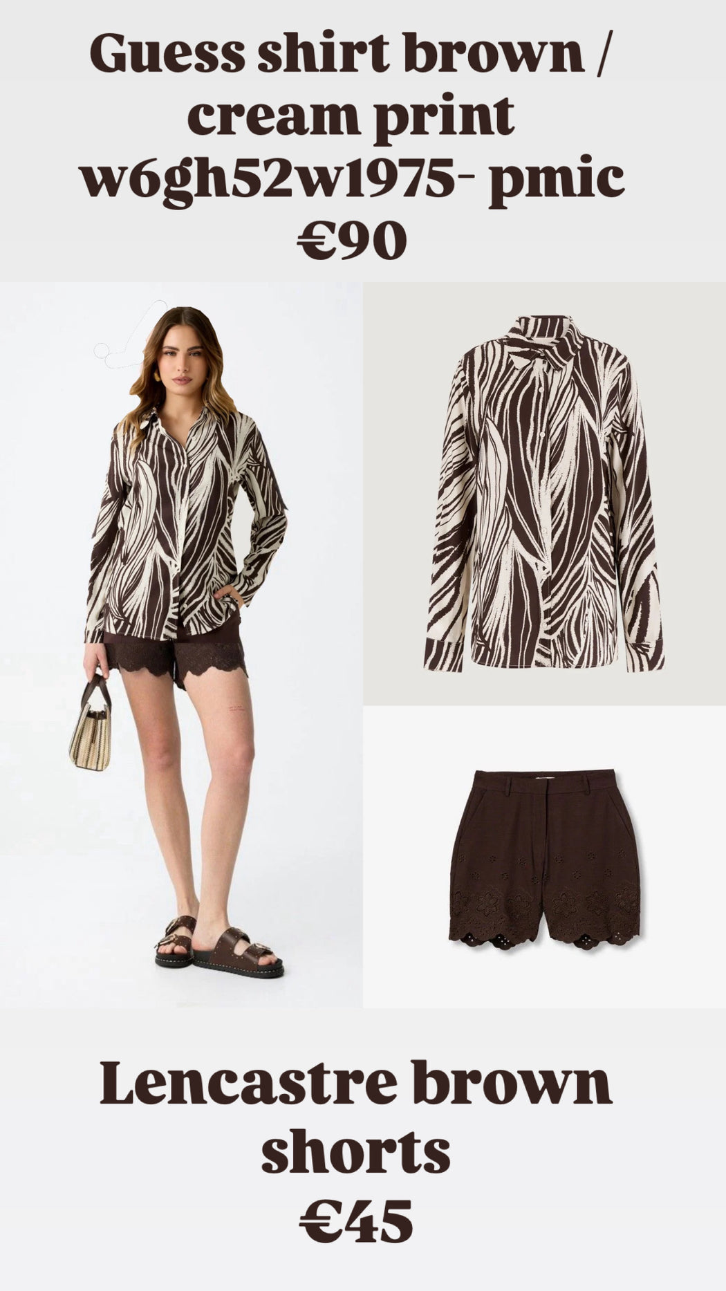 Lencastre brown shorts