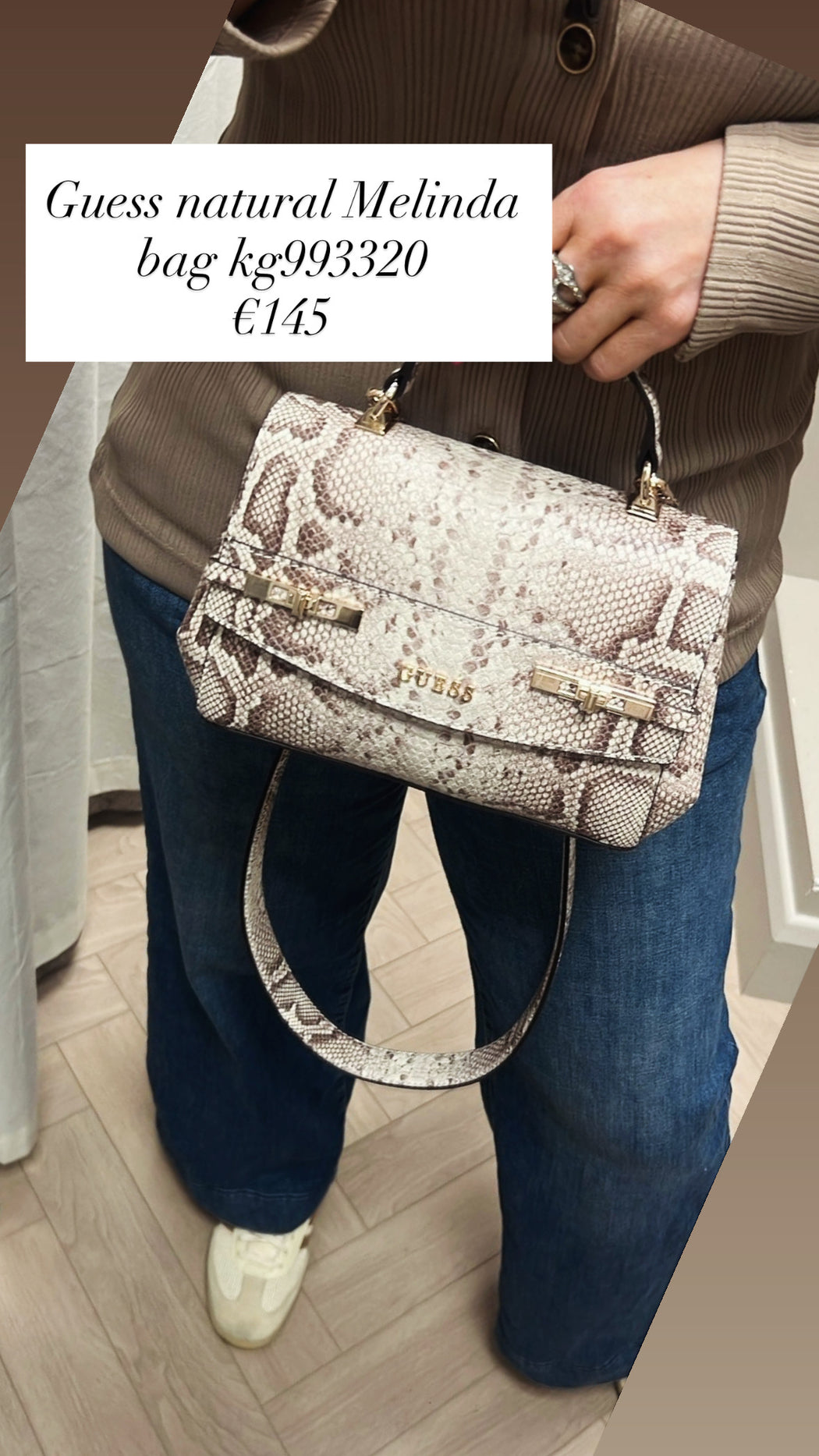 Guess natural Melinda bag kg993320